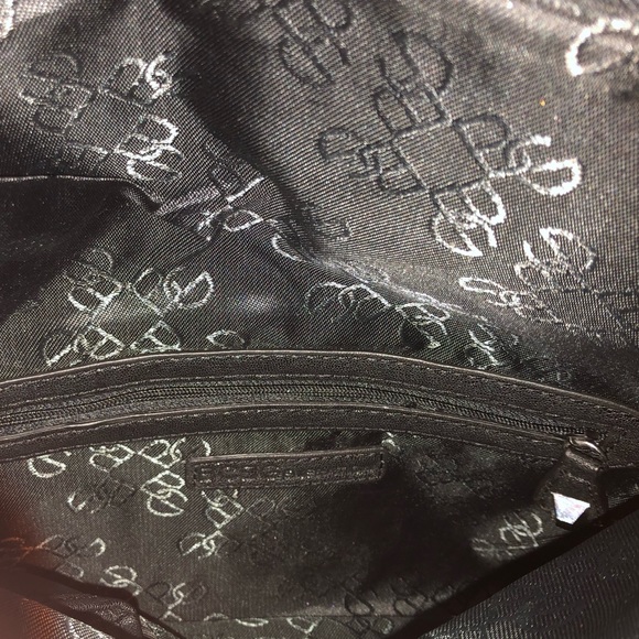 BCBGeneration Black Clutch with Sequence - Picture 6 of 6